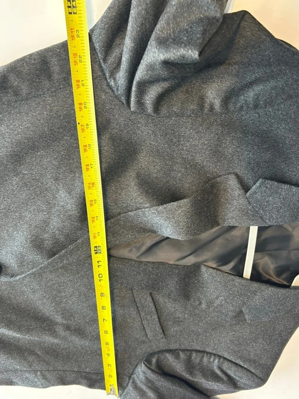 Jos. A. Bank 100% Cashmere Blazer 44XL Charcoal Gray Classic Luxury Capsule